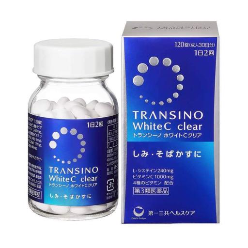 White C Whitening Tablet 30 Days For Melanin Spots Freckles