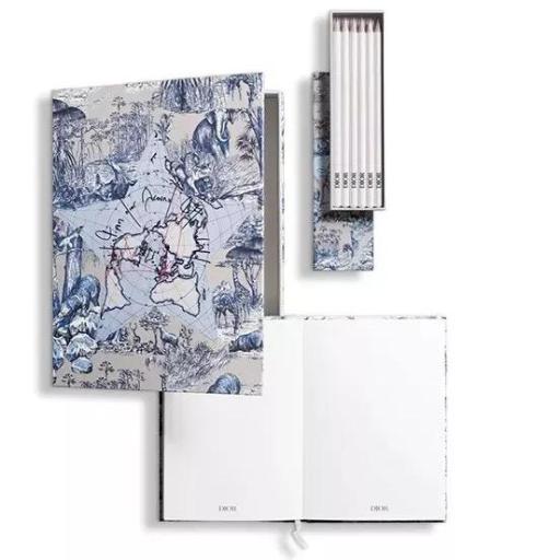 Notebook & Pencils Stationery Set