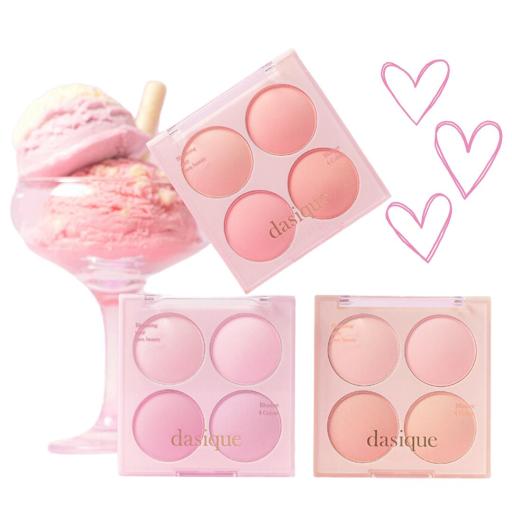 冰淇淋系列四色胭脂盤