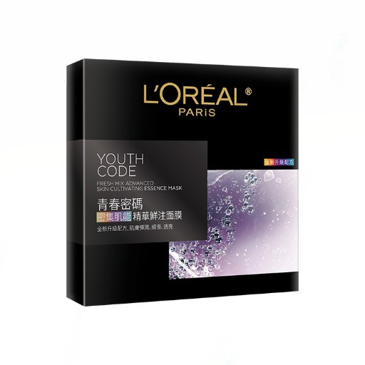 青春密碼密集肌能精華鮮注面膜