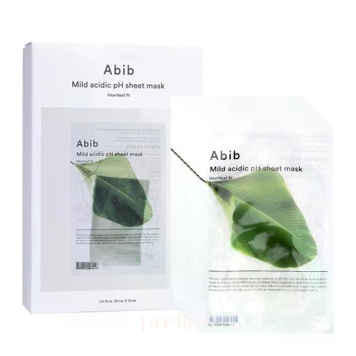 Mild Acidic pH Sheet Mask Pack #Heartleaf Fit