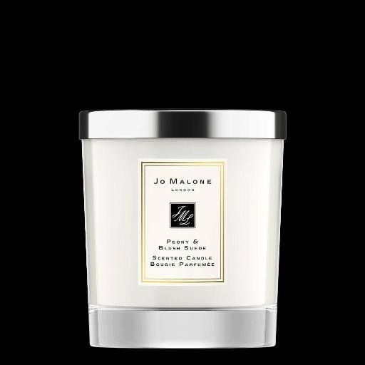 Peony & Blush Suede Home Candle