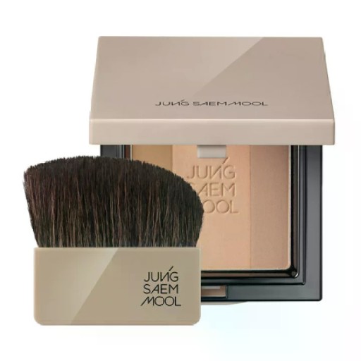 裸妆感肌肤柔焦修容粉饼