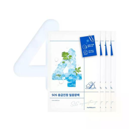 No.4 SOS Icy Soothing Sheet Mask 
