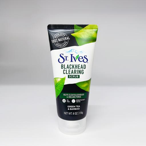 绿茶去黑头磨砂洁面膏