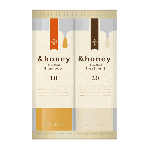 & Honey Deep Moist 蜂蜜亮澤頭髮護理旅行裝